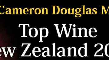 Cameron Douglas MS Top Wines of NZ 2021選出バナー